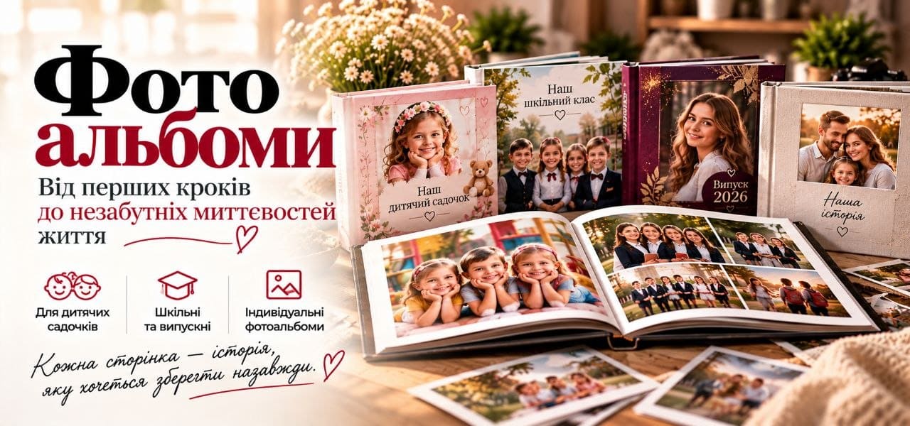 Банер: Фотоальбоми