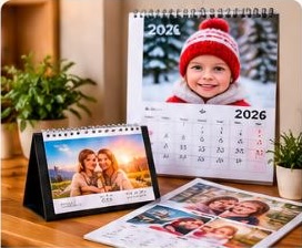 Фотокалендарі з індивідуальним друком