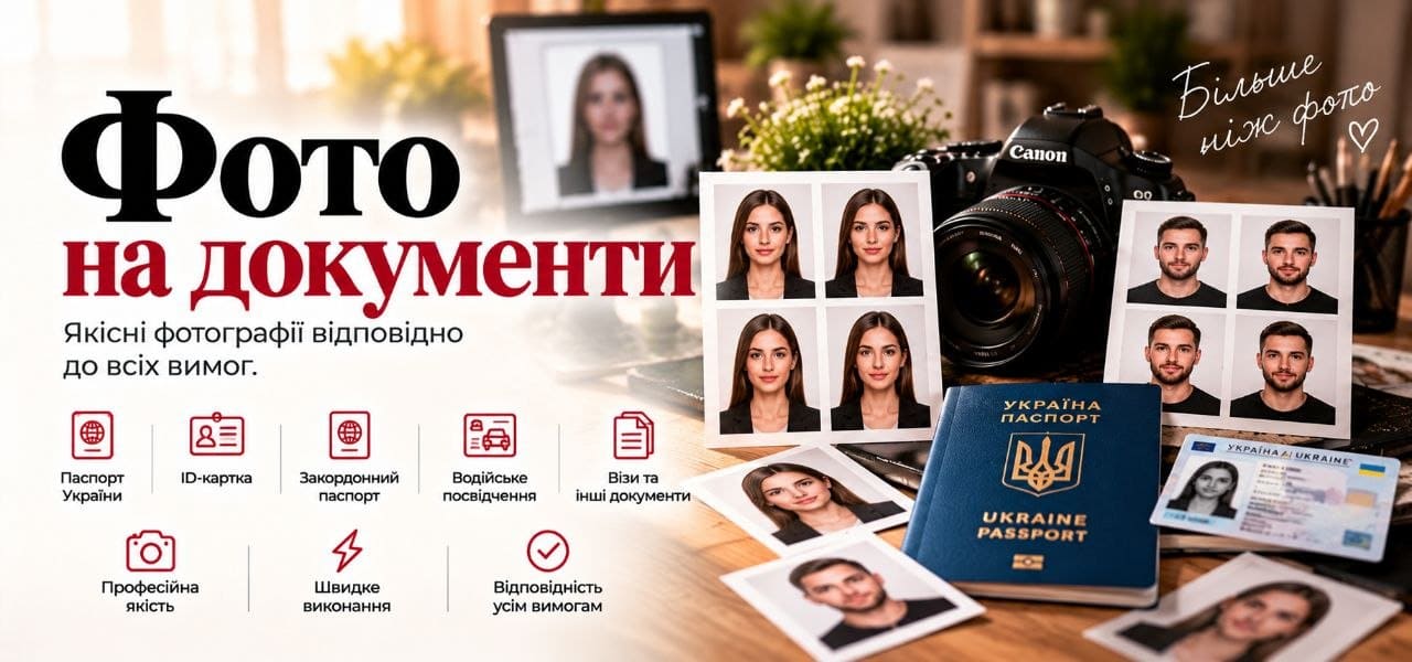 Банер: Фото на документи